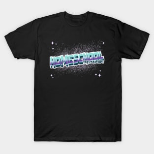 Homeschool for Cool Kids Graffiti Style T-Shirt